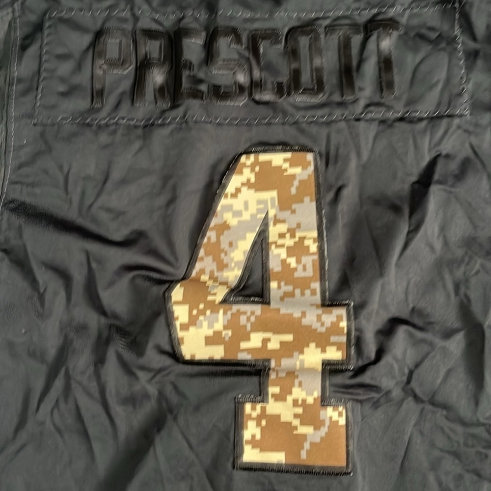 Nike Dak Prescott Military Jersey Size L Dallas Cowboys - Picture 5 of 10